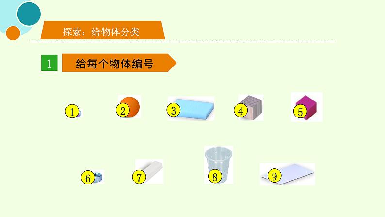 杭州教科版一年级下册科学第一单元《4.给物体分类》课件05