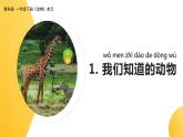 杭州教科版一年级下册科学第二单元《1.我们知道的动物》课件