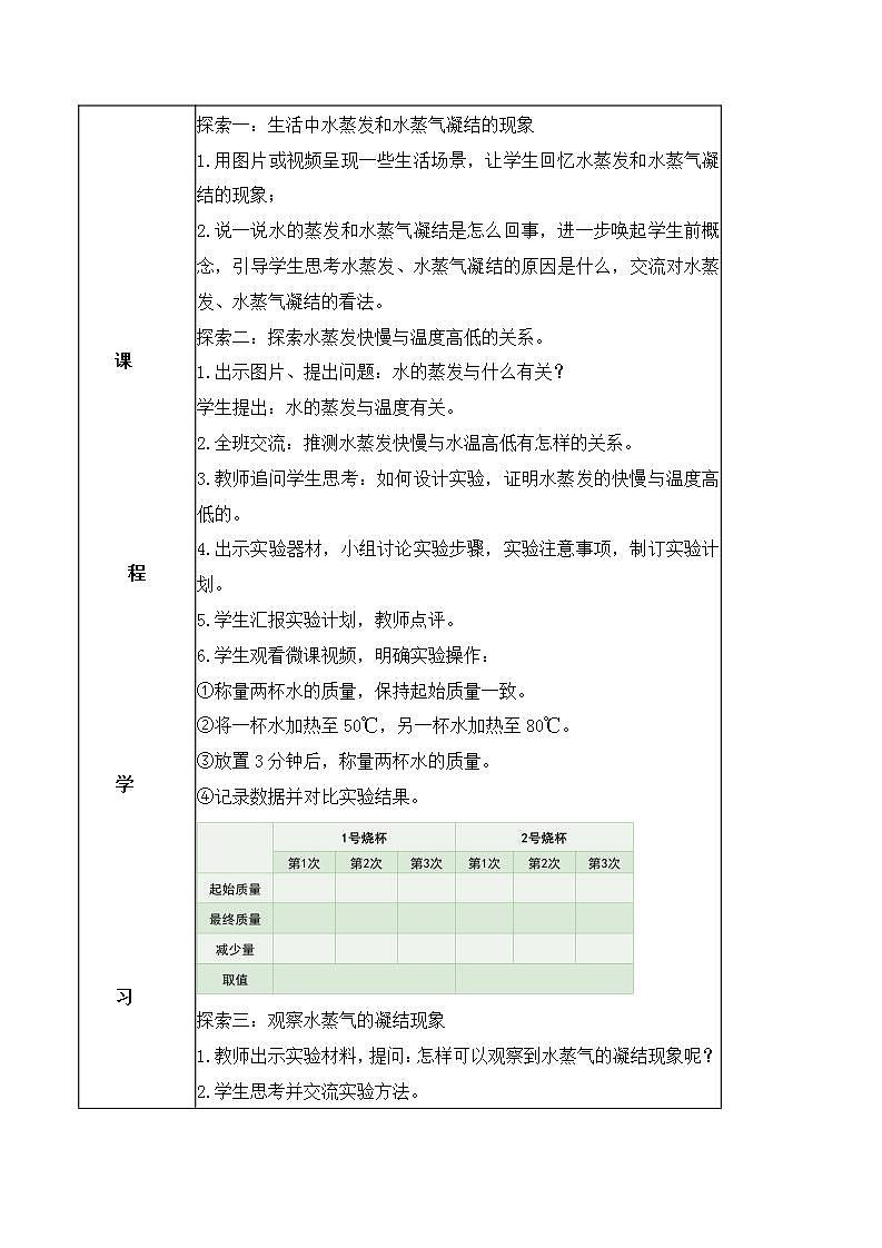 教科版科学五年级下册4.2《水的蒸发和凝结》课件+教案+练习02