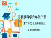 蘇教版科學六年級下冊 5.多樣的棲息地 教學課件