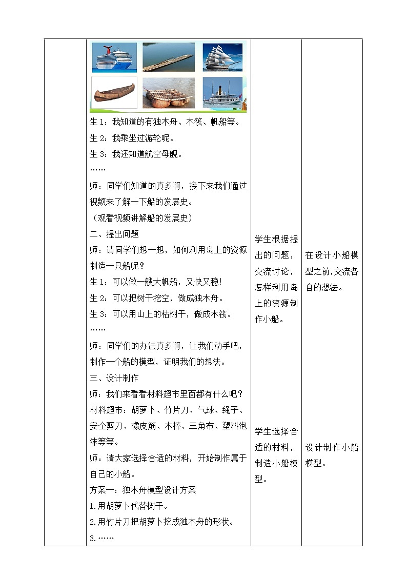 【核心素养】大象版科学二年级下册 准备单元1.2《我们的小船》课件+教案+分层练习（含答案）+素材02
