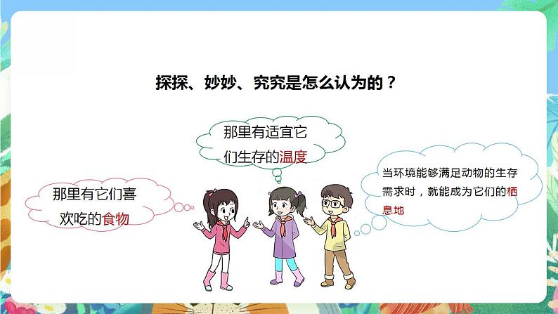 【核心素养】大象版科学六年级下册1.1《动物的家园》课件+教案+分层练习（含答案）+素材04