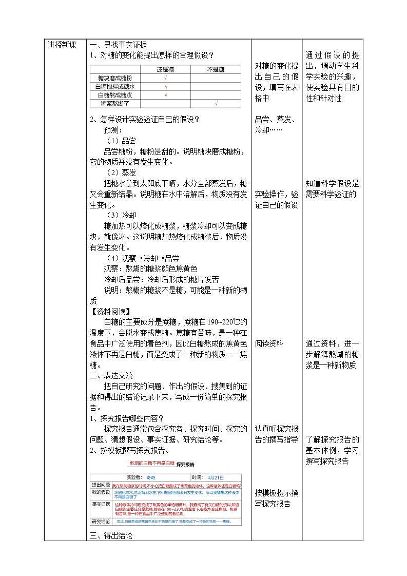 【核心素养】大象版科学六年级下册3.1《糖的变化》课件+教案+分层练习（含答案）+素材02