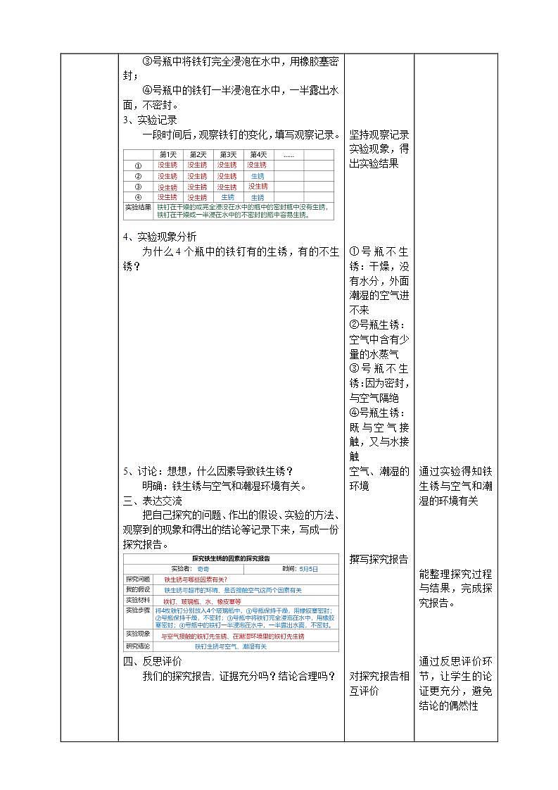 【核心素养】大象版科学六年级下册3.3《怎样防止铁生锈》课件+教案+分层练习（含答案）+素材02