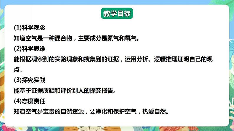 【核心素养】大象版科学六年级下册3.4《空气的成分》课件+教案+分层练习（含答案）+素材02