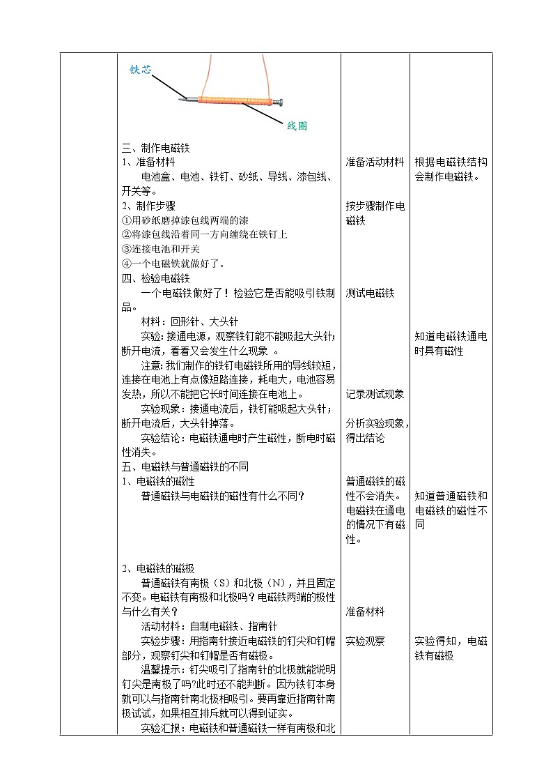 【核心素养】人教鄂教版科学五年级下册2.5《电铃的能量转换》课件+教案+分层练习02