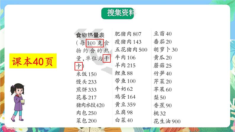 大象版科学五年级下册4.1《我们需要食物》课件第4页