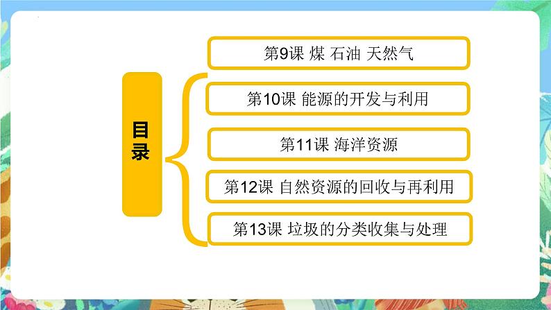 青岛版科学六年级下册 第三单元复习课件02