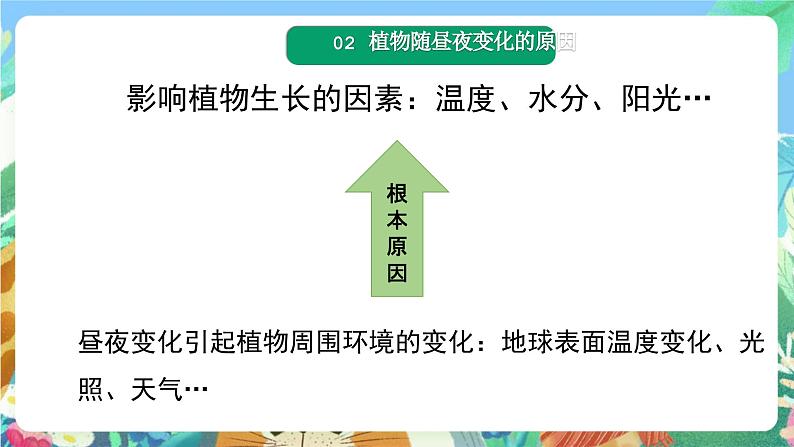 苏教版科学五年级下册3.10《昼夜对植物的影响》课件+教案+素材05