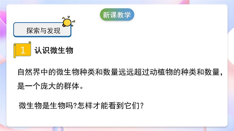 冀人版科学五年级下册4.13《看不见的微生物》课件07