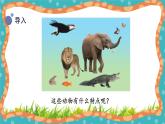 【核心素养】冀人版小学科学一年级上册 8 认识动物 课件+教案（含教学反思）