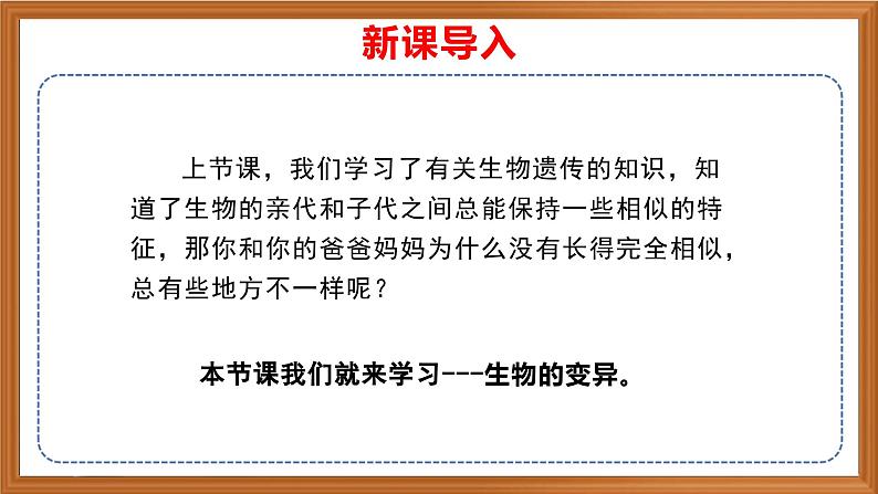 苏教版小学科学六上第二单元《6 生物的变异》课件+教案+视频+作业01