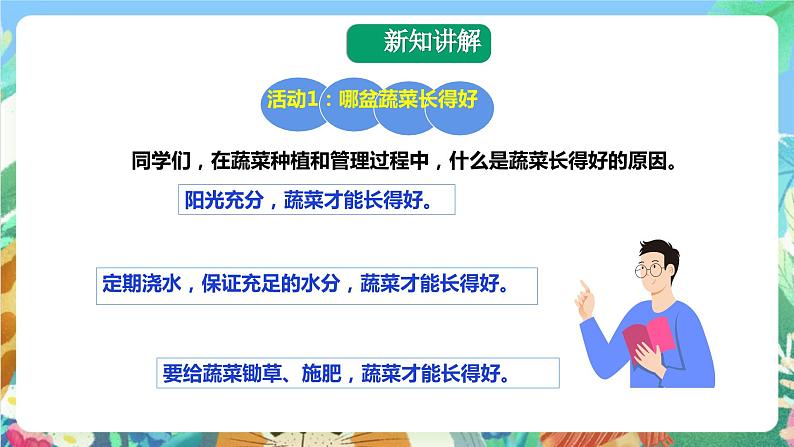 粤科版科学二年级下册  新课标核心素养   2.7《谁的蔬菜长得好》课件+教案+分层练习（含答案）05