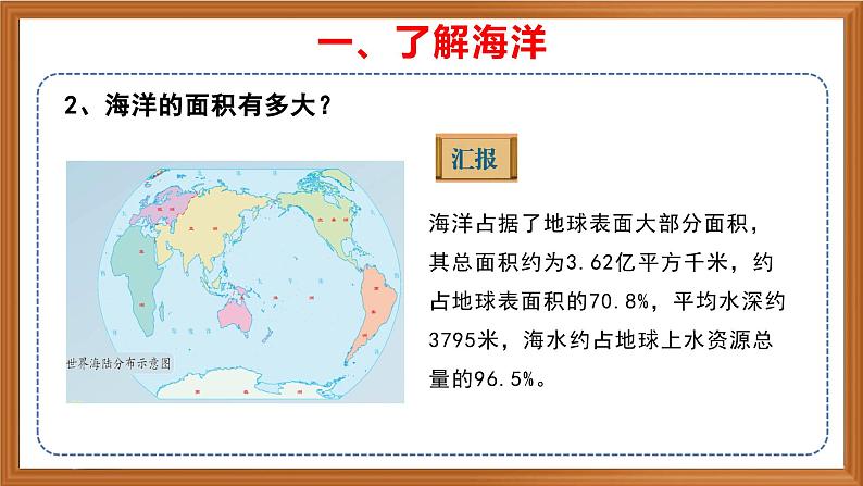 苏教版小学科学三上第四单元《14 海洋》课件+教案+视频+作业06