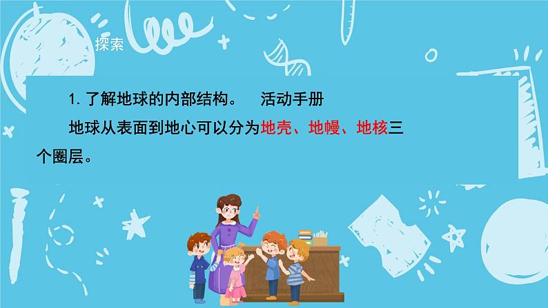 2024-2025教科版科学五年级上册2.2《地球的结构》PPT第7页