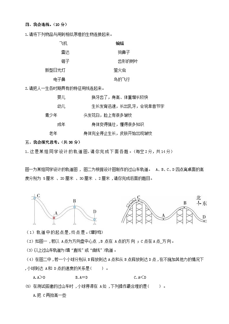 2023-2024学年教科版三年级科学下学期期末全真模拟试卷（含答案解析）03