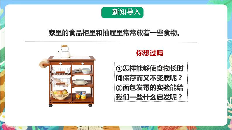 教科版科学四年级下册 3.6《减慢食物变质的速度》课件+教案+练习+素材02