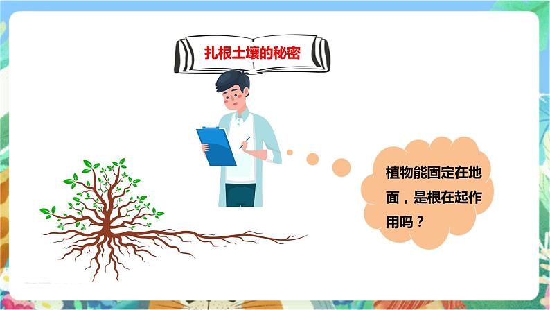 粤科版科学三年级下册  3.14 植物的根 课件08