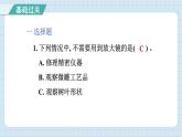 1.1 放大镜（习题课件）-2024-2025学年六年级上册科学教科版
