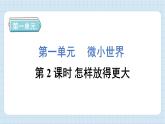 1.2 怎样放得更大（习题课件）-2024-2025学年六年级上册科学教科版