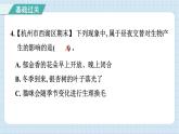 2.7 昼夜和四季变化对生物的影响（习题课件）-2024-2025学年六年级上册科学教科版