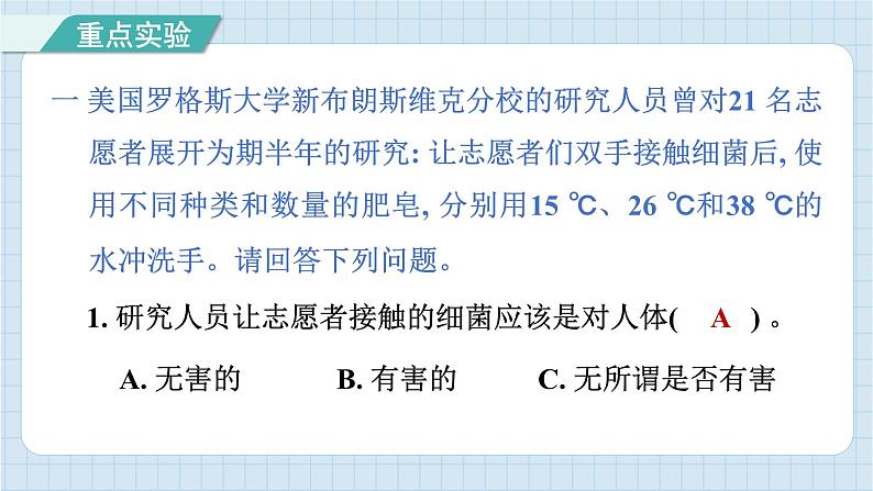 第一单元 微小世界 知识梳理（习题课件）-2024-2025学年六年级上册科学教科版02