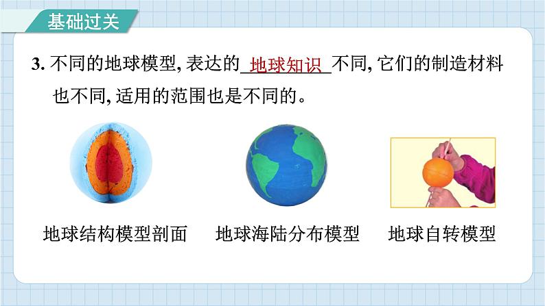 第二单元 地球的运动 知识梳理（习题课件）-2024-2025学年六年级上册科学教科版04