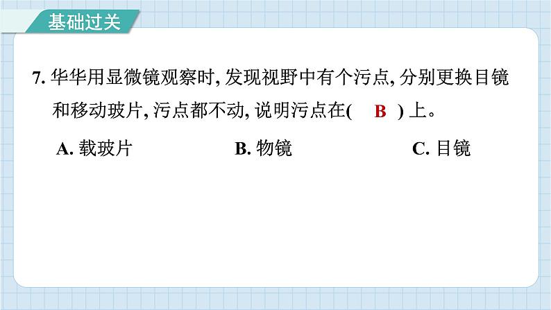 第一单元 综合测试卷（习题课件）-2024-2025学年六年级上册科学教科版08