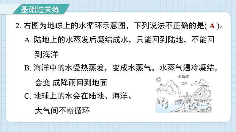 2.6 水的作用（习题课件)-2024-2025学年五年级上册科学教科版03