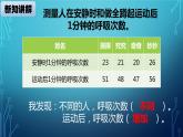 大象版小学科学四上第四单元 人体的呼吸器官4.呼吸与运动 课件
