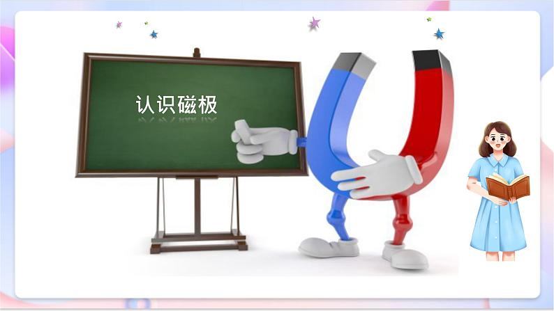 青岛版五四制科学二年级下册  2.4《认识磁极》 课件第3页