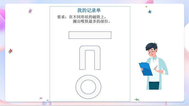 青岛版五四制科学二年级下册  2.4《认识磁极》 课件第5页