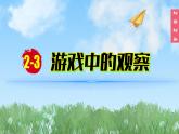 （2024）新教科版科学一年级上册2-3游戏中的观察PPT课件