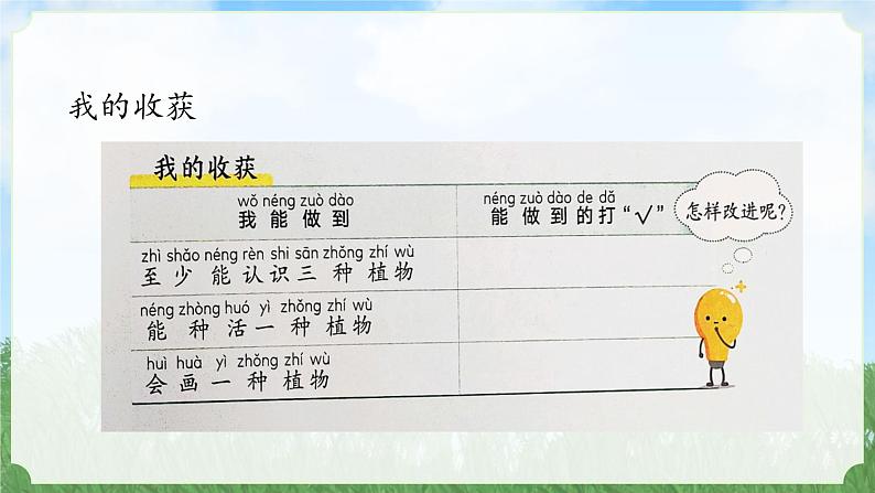 （2024）新教科版科学一年级上册1-7单元小结科学阅读PPT课件04