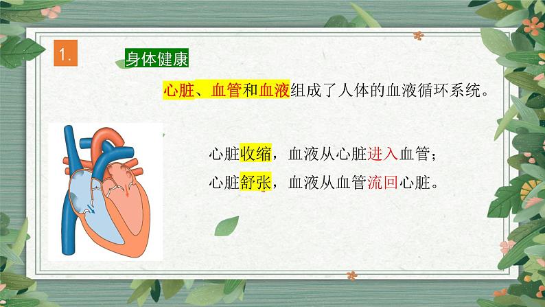 第4单元  《健康生活》知识点复习（课件）-2022-2023学年五年级科学上册同步备课（教科版）05
