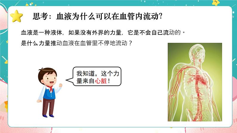 教科版五上《健康生活》第3课《心脏和血液》课件05