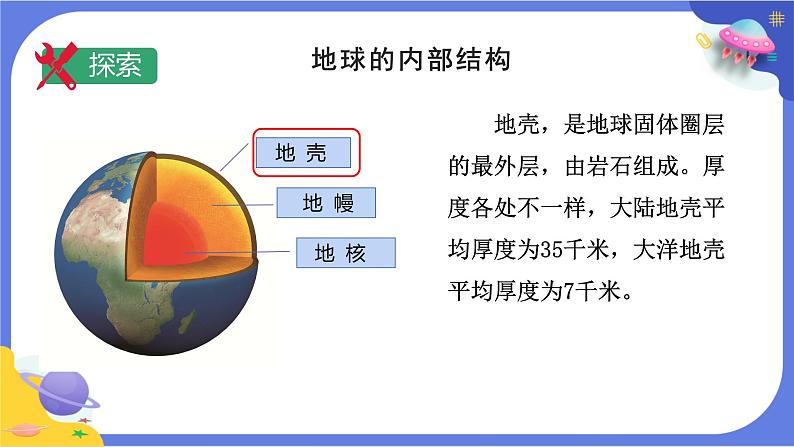 【核心素养】教科版科学五上2.2《地球的结构》课件+教案（含反思）07