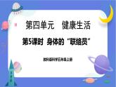 【核心素养】教科版科学五上4.5《身体的“联络员”》课件+教案（含反思）