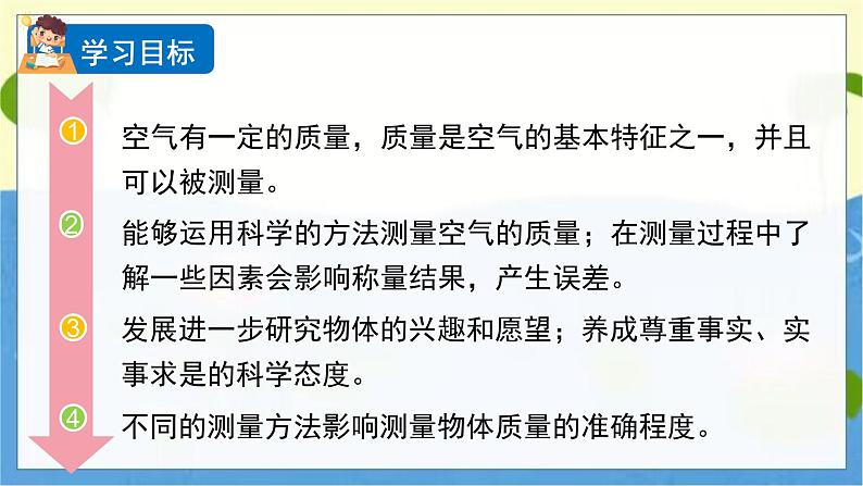 教科版科学3年级上册 第2单元4 空气有质量吗 PPT课件02