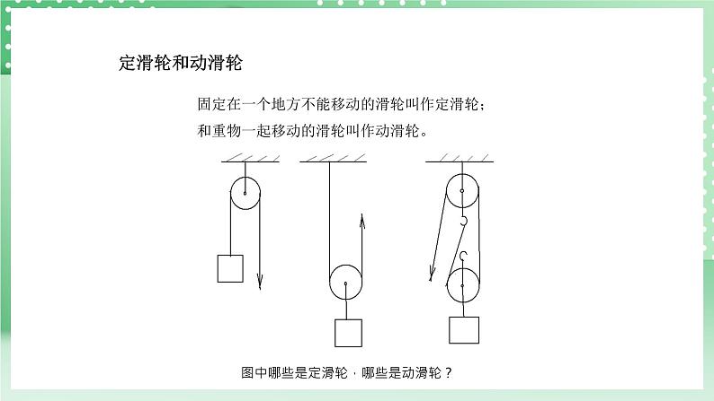 青岛版六三制（2017）科学六年级上册5.3 《滑轮》课件06