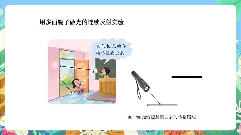 青岛版六三制（2017）科学五年级上册1.2《光的反射》课件07