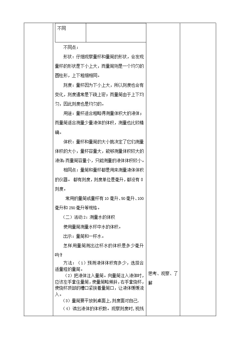 粤教粤科版（2017）科学三年级上册3.14《怎样测量液体的体积》课件+教案+练习02