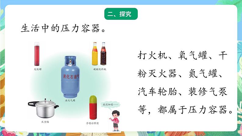 青岛版六三制（2017）科学三年级上册4.18《生活中的压力容器》课件04