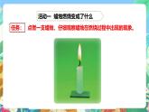 粤教粤科版（2017）科学五年级上册3.12《蜡烛的燃烧》课件+ 教案+ 练习