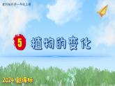 （2024新课标）教科版科学一年级上册-5 植物的变化 -PPT课件+视频图片素材+教学设计
