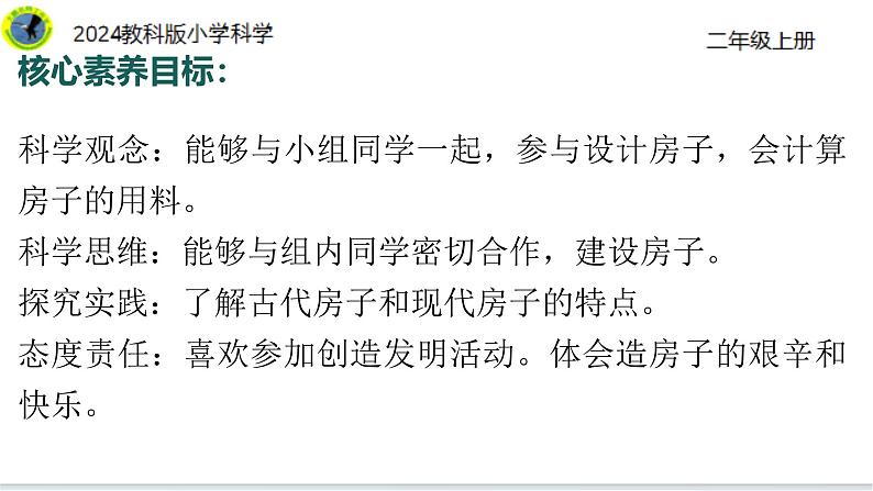 8【2024新教材】教科版科学二年级上册第1单元造房子单元小结造房子课件03