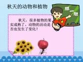 粤教粤科版（2017秋）一年级科学上册 11 凉爽的秋天 课件