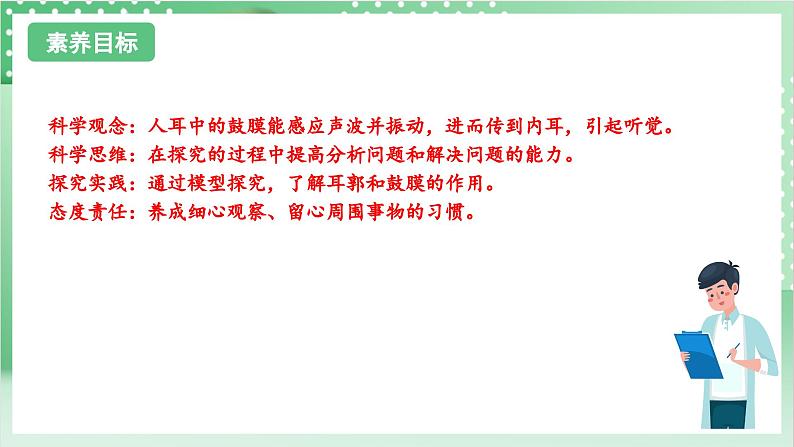 教科版科学四年级上册1.4 《我们是怎样听到声音的》 课件+教案+素材02