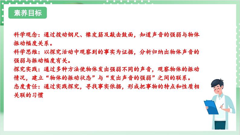 教科版科学四年级上册1.5 《声音的强与弱 》 课件+教案+素材02