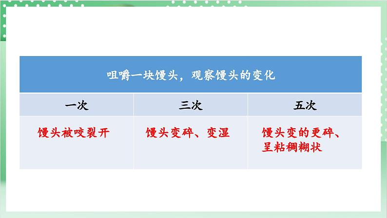 教科版科学四年级上册2.7《 食物在口腔里的变化 》 课件+教案+素材08